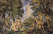 Paul Cezanne Bath De oil painting reproduction